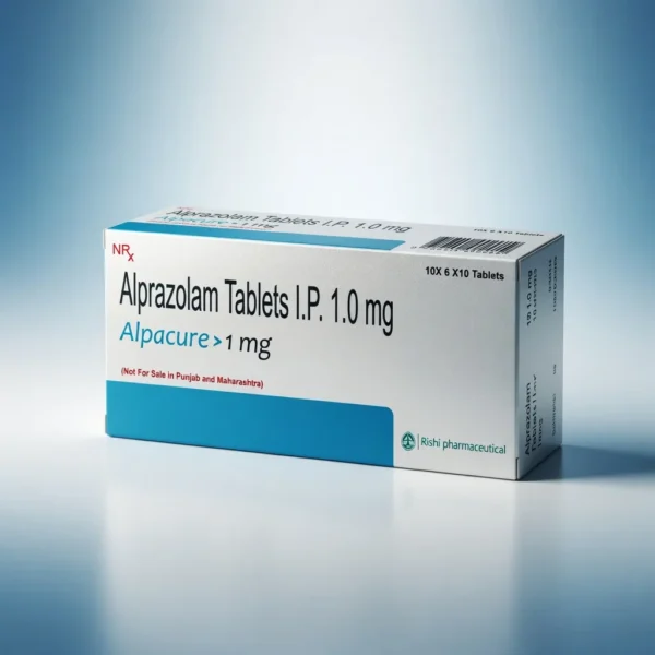 Alprazolam IP 1.0mg (30 Tablets)