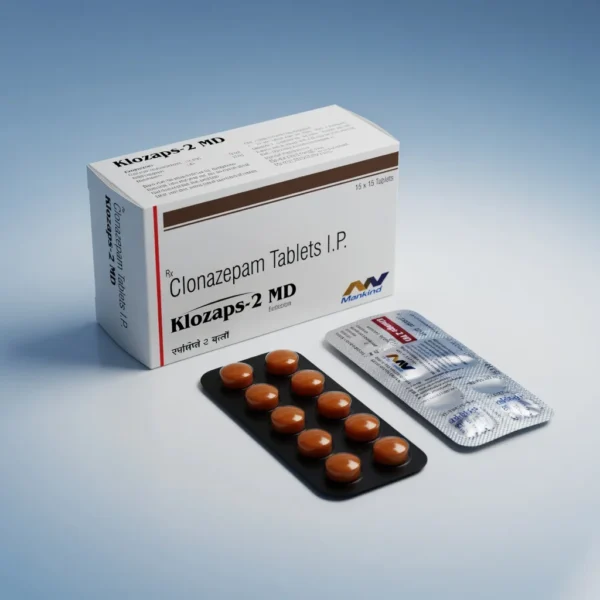 Clonazepam 2mg IP (30 Tablets)