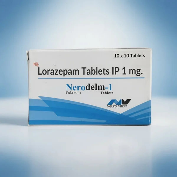 Lorazepam IP 1mg (30 Tablets)