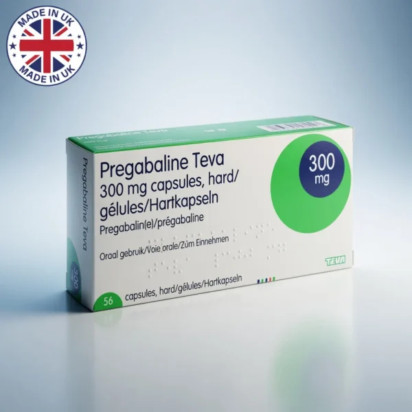 Pregabalin Teva 300 mg Capsules (56 Capsules)